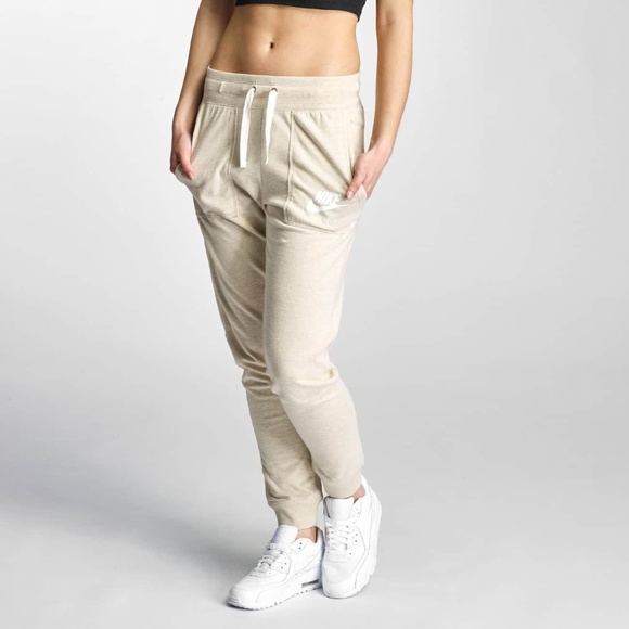 Nike Pants - Nike Pant / Sweat Gym Vintage In Beige Women